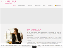 Tablet Screenshot of piacapdevila.com